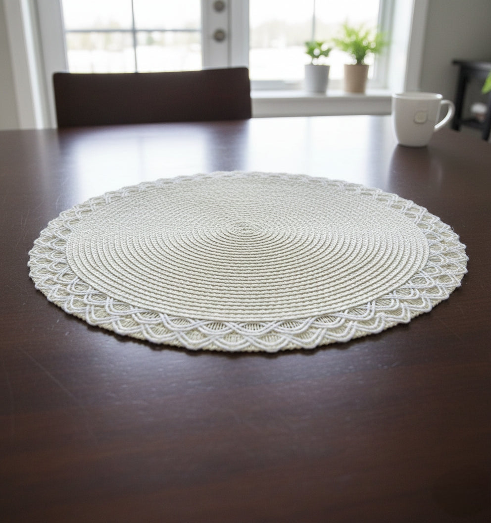 Woven Table Mats – 6 Piece Set