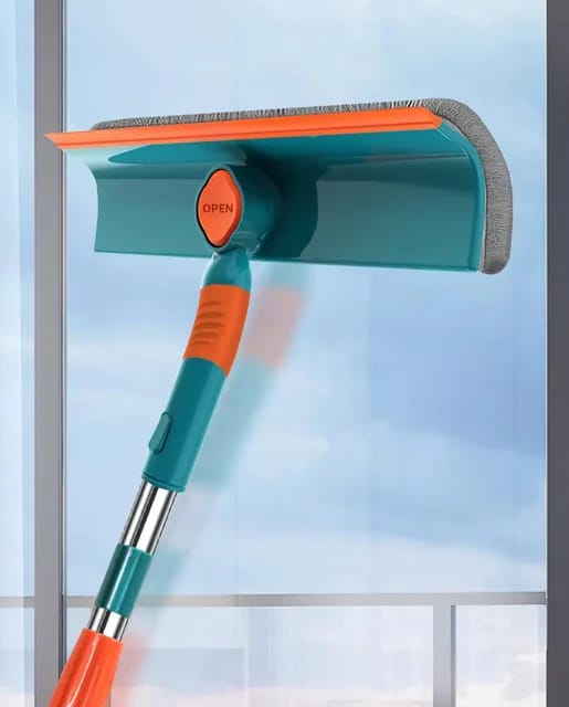 2 in 1 Telescopic Window Cleaner