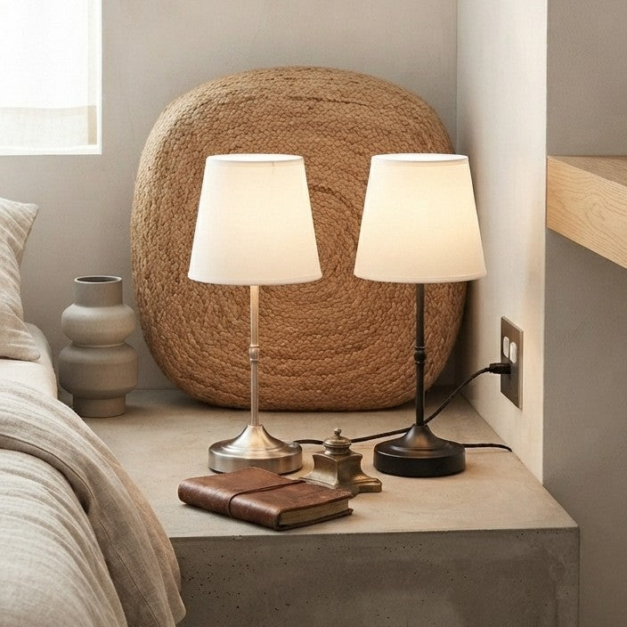 Rechargeable Cordless Vintage Metal LED Table Lamp