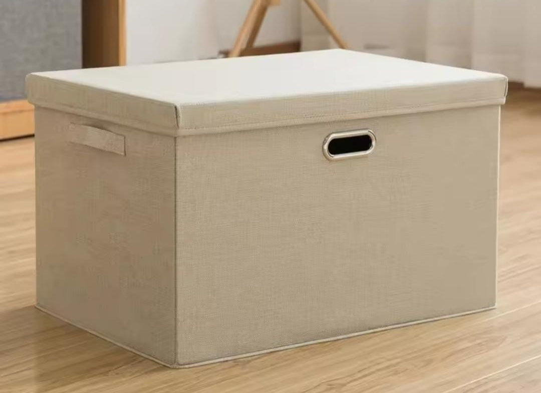 Foldable Storage Box With Lid