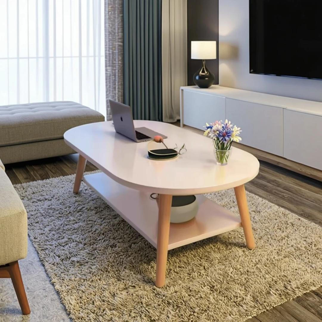 Double Coffee Table for Living Room