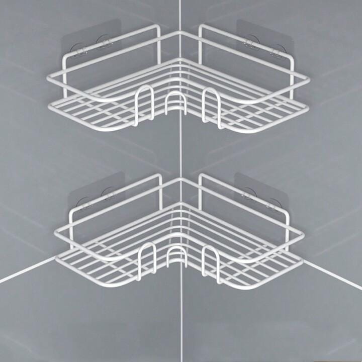 Triangular Metallic Shelf