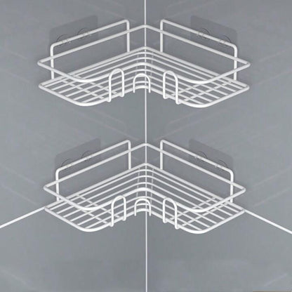 Triangular Metallic Shelf