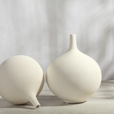 Nordic Round Shape Porcelain Flower Vase