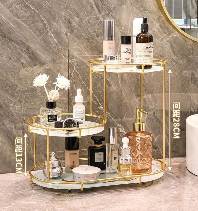 3-Layer Cosmetic Storage Rack