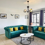 Nesting Coffee Table Marble Effect