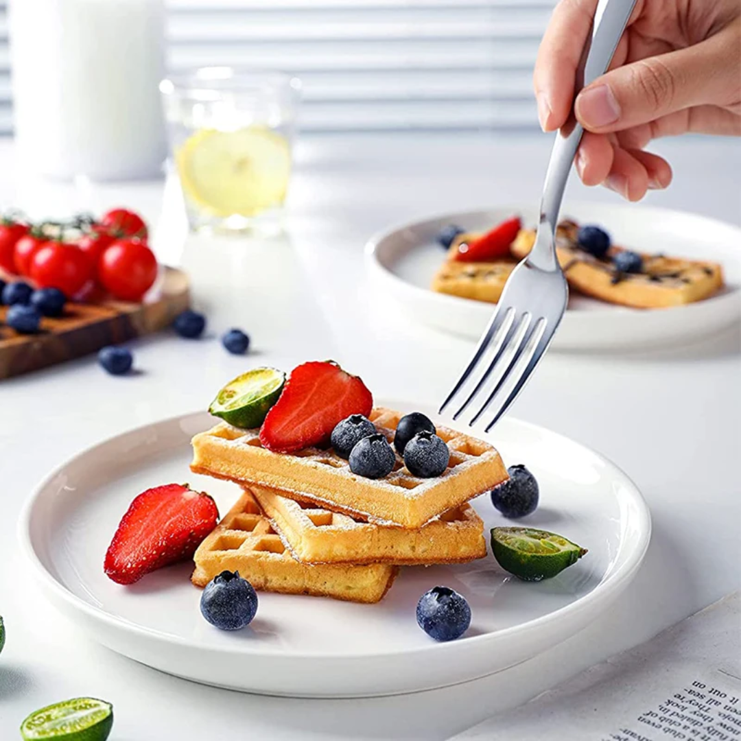 Plain White Ceramic Plates