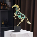 Crystal Horse Statue Sculpture