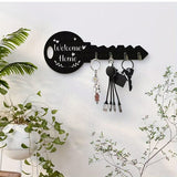 Wall-Mounted Wooden Key Organizer