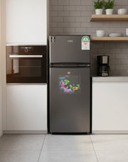 Von 125 litre double door direct cool fridge