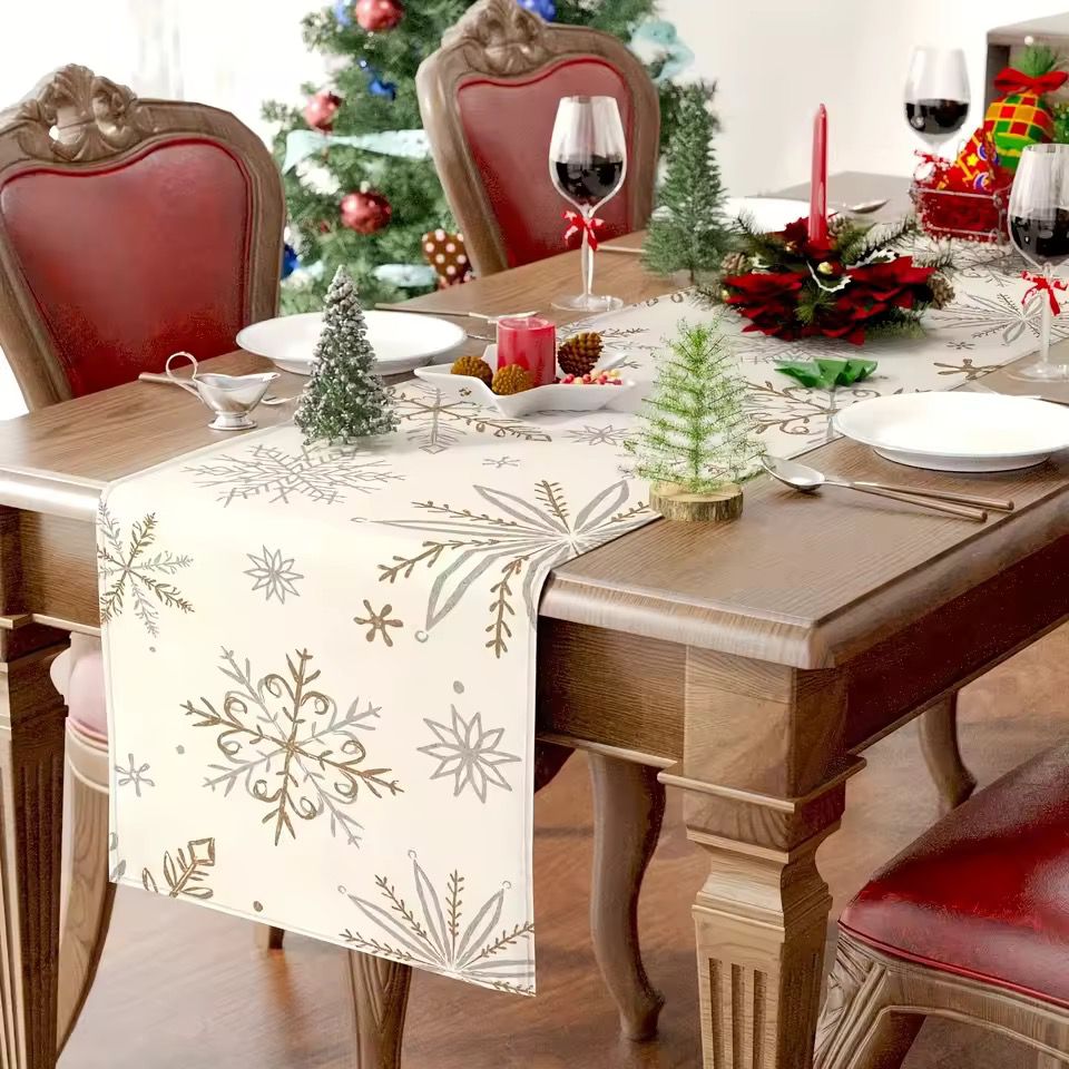 Christmas Gnome Table Runner