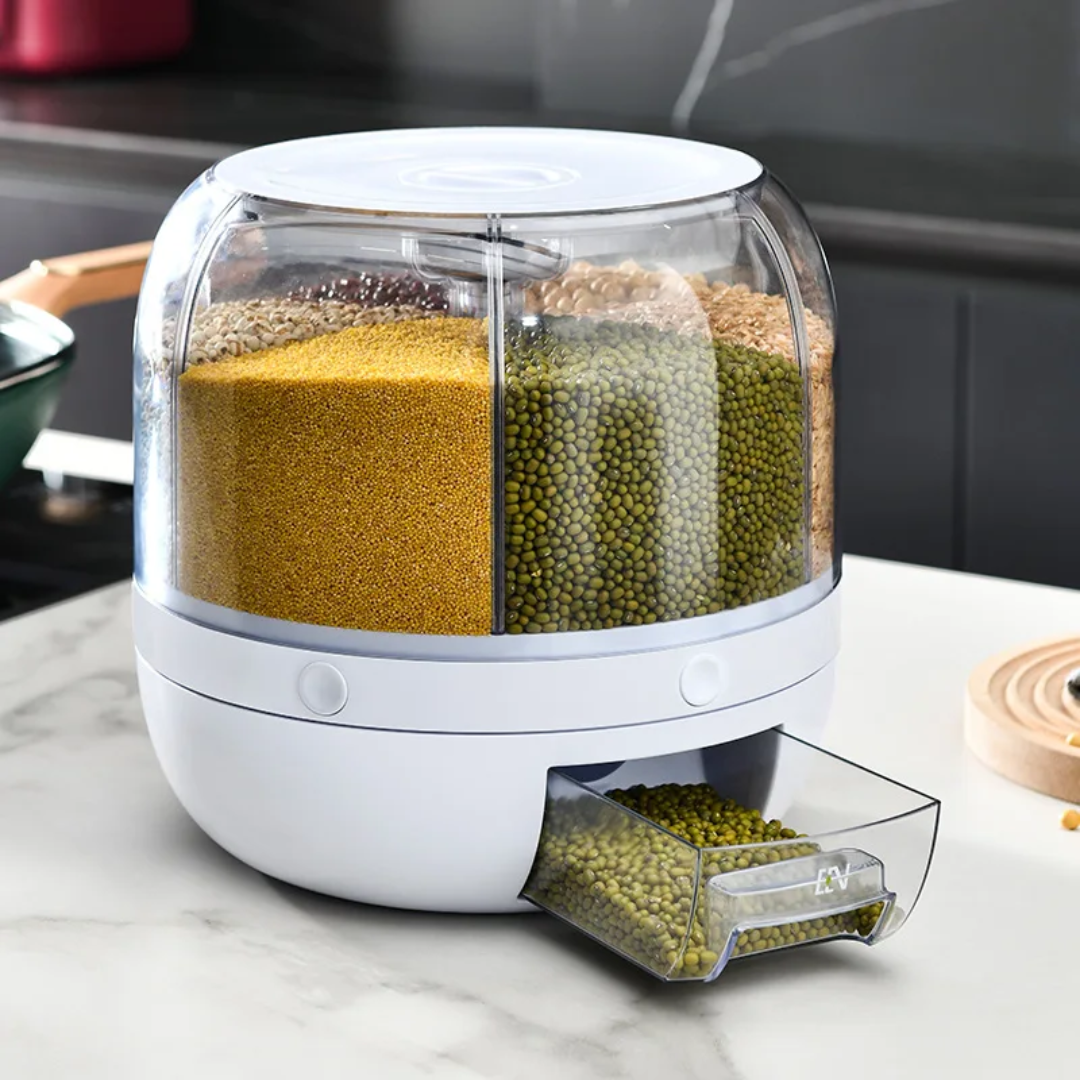 360° Rotating Cereal Container