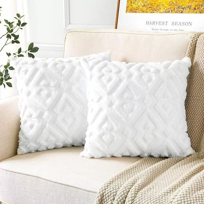 6Pcs Boho Vintage Tufted Throw Pillow Covers with Tassels