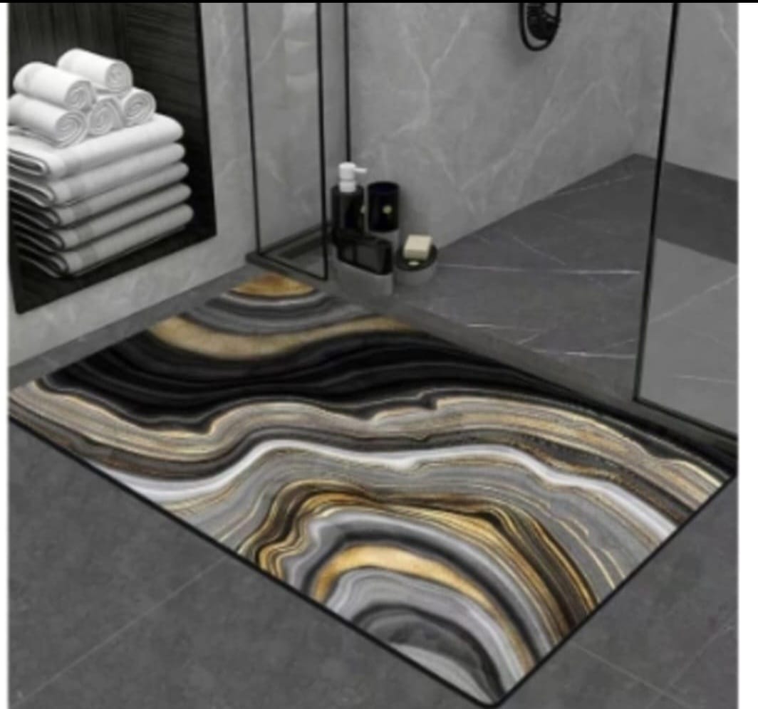 Oval And Rectangular Anti-Slip Bathroom Mats