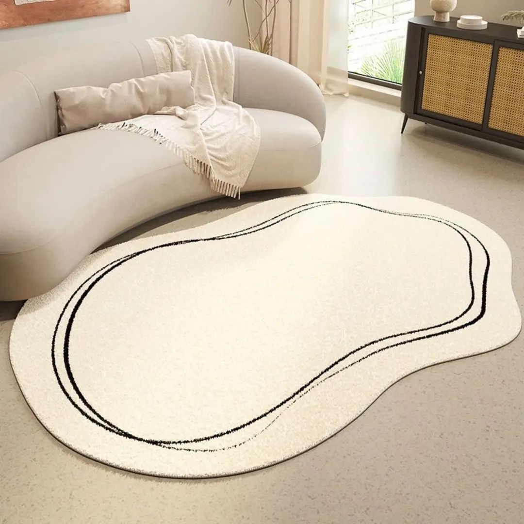 Irregular Pattern Area Rug