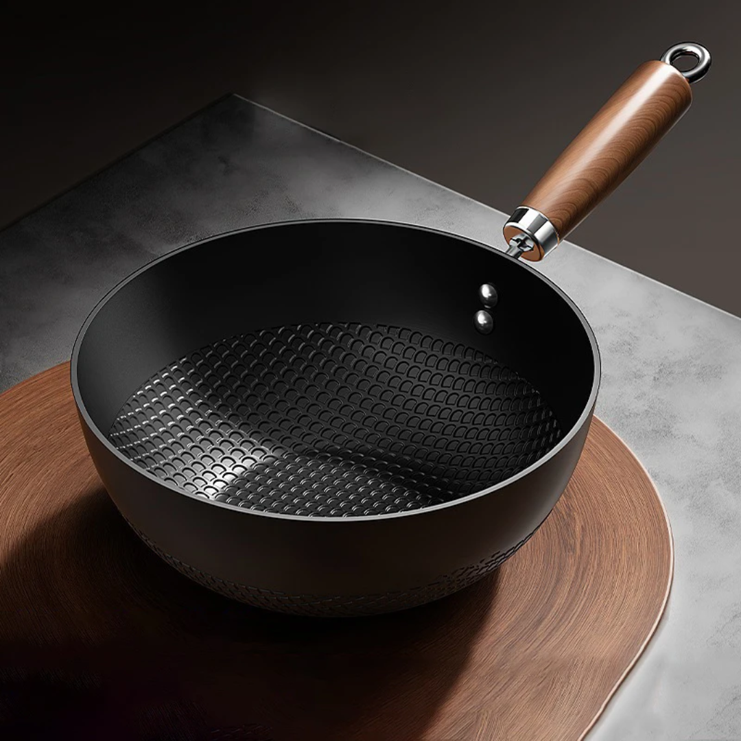 Black Iron Wok 24cm
