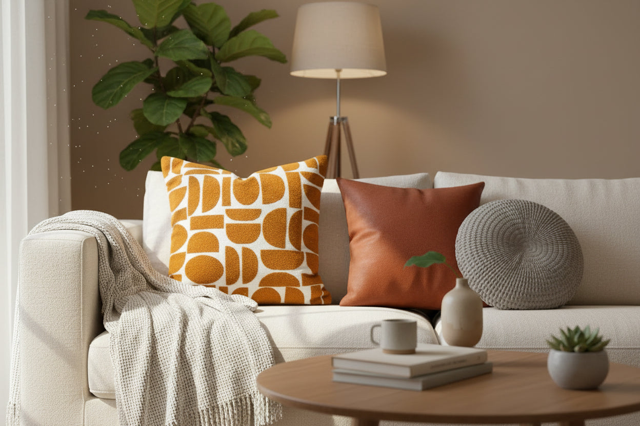 18×18 cm Soft pillow cases for bedroom or living room use
