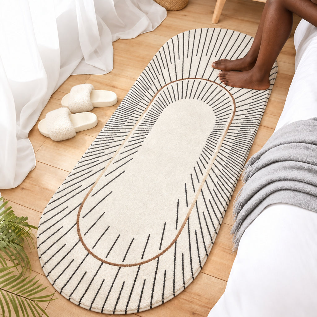 60 × 180cm Warm Soft Bedside Mat