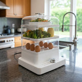 12L 3-Tier Electric Food Steamer