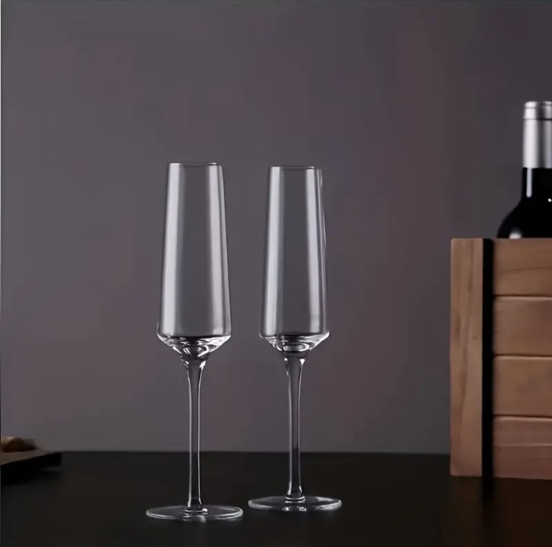 6Pcs Champagne Glasses