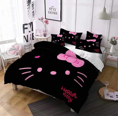 3 In 1 Cartoon Kids Duvet Cover Set