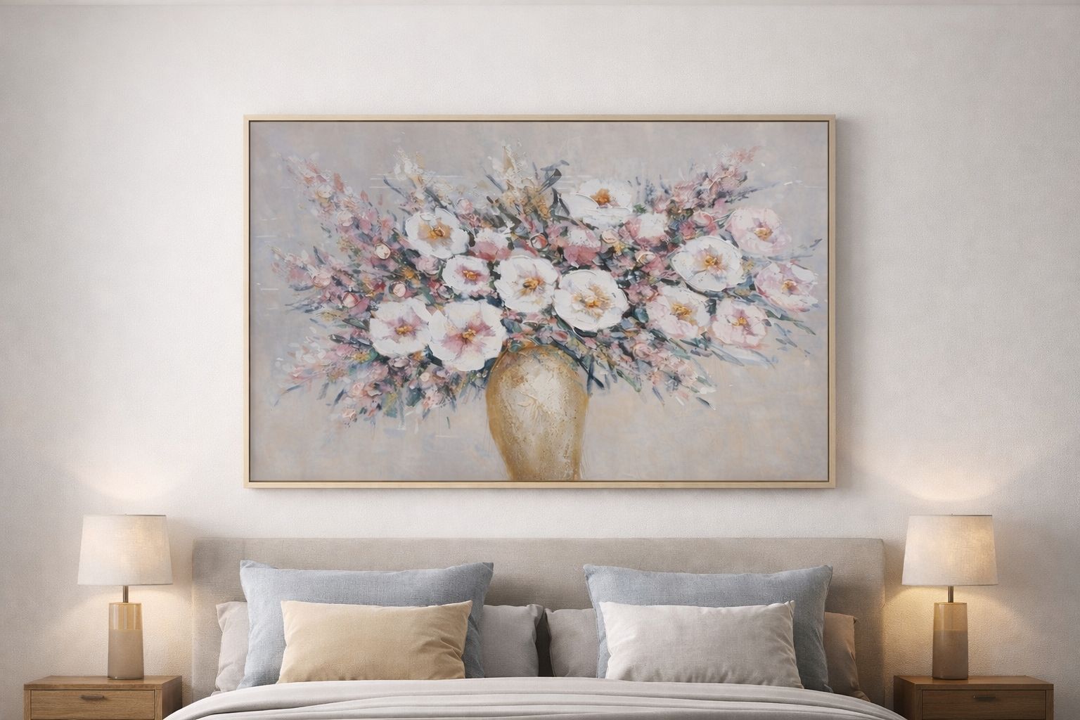 Floral Textured Wall Art Set