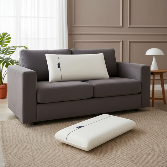 Quality memory foam bed pillow designed for neck and head support.