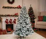 Snow Flocked Christmas Tree