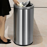 Stainless Steel Swing/Swivel Dustbin