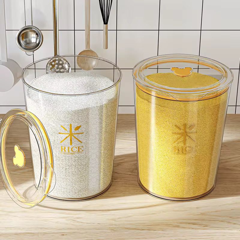 15kg Acrylic storage container for grains and dry food storage
