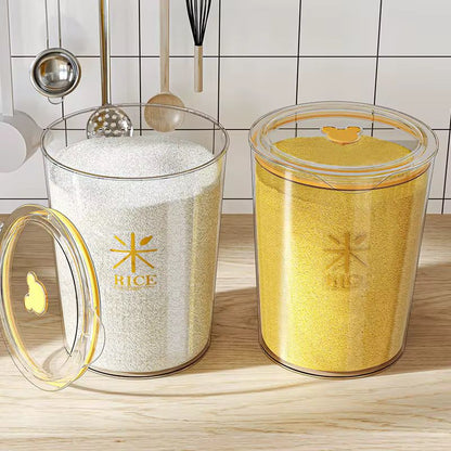 15kg Acrylic storage container for grains and dry food storage