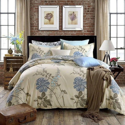 Duvet Cover Set with Bedsheet and Pillowcases