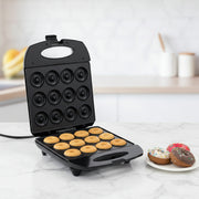 Alt Text
12 slot donut maker with non-stick plates for baking homemade donuts quickly and evenly