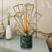 Creative metal craft décor, artistic and modern home accent for living room, office, or display.
