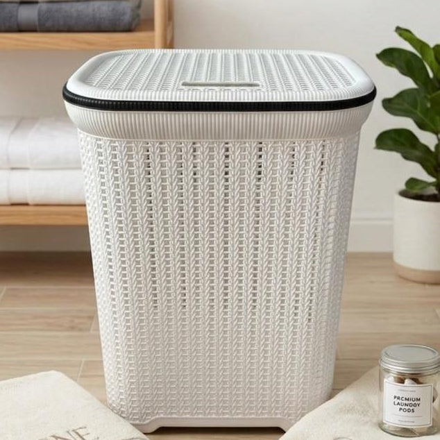 Lightweight laundry basket for organizing clothes