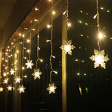 4M LED Christmas Curtain Garland