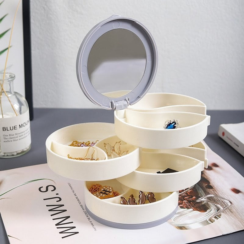 4 Layer 360 Rotating Jewellery Storage