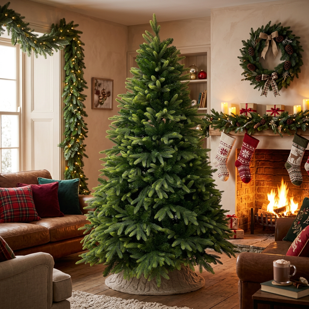 Plain Green PVC Christmas Tree