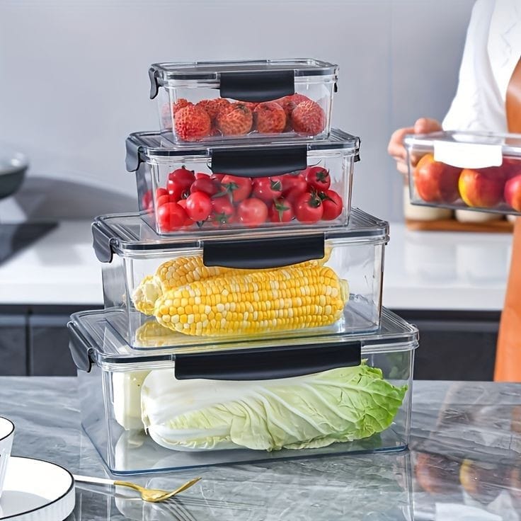 4pc Refrigerator Container