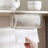 Wall-Mounted Bathroom Tissue & Kitchen Paper Holder