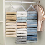 Foldable Hanging Wardrobe Organizer