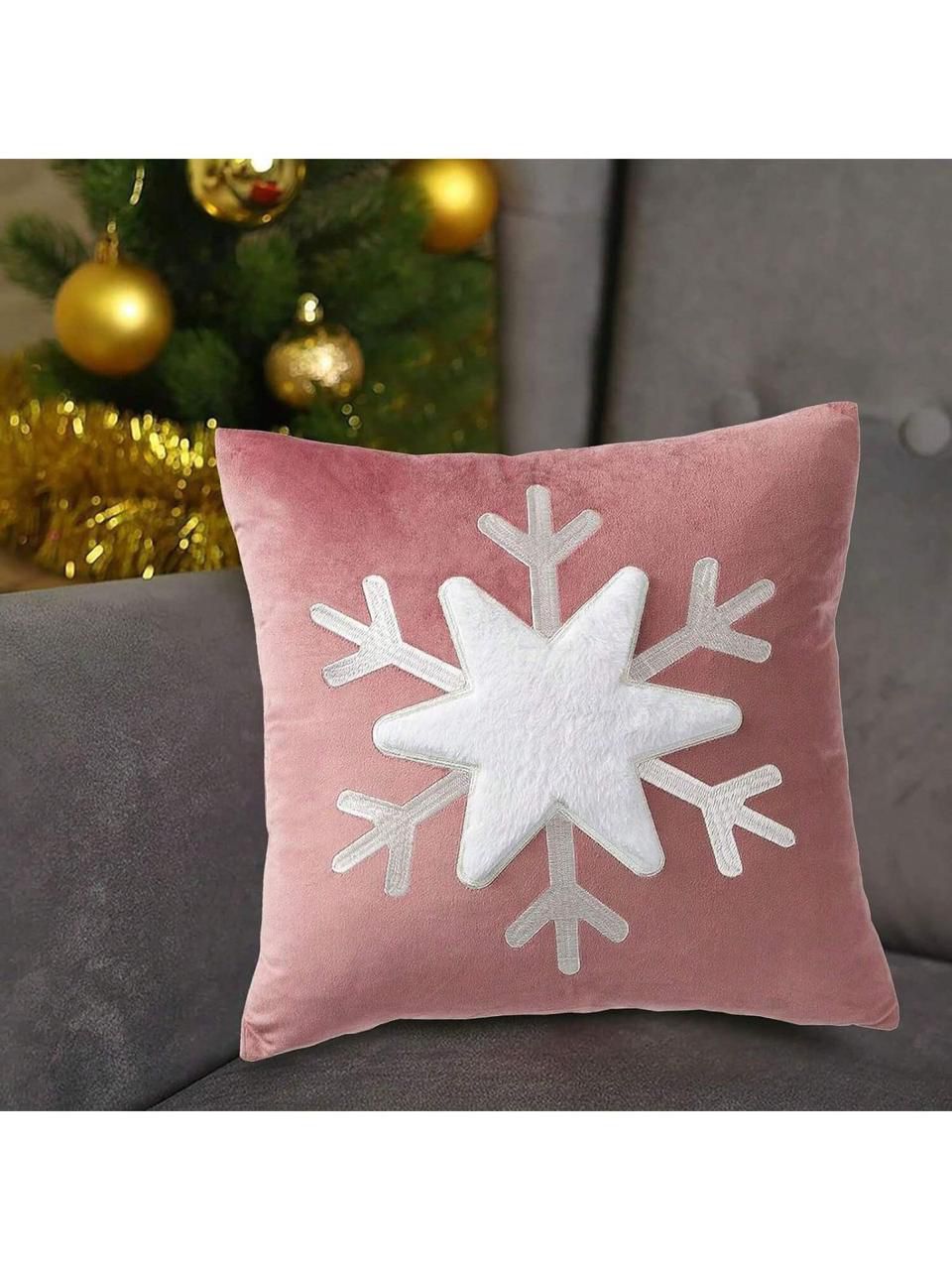 Velvet Decorative Christmas Pillow Cover