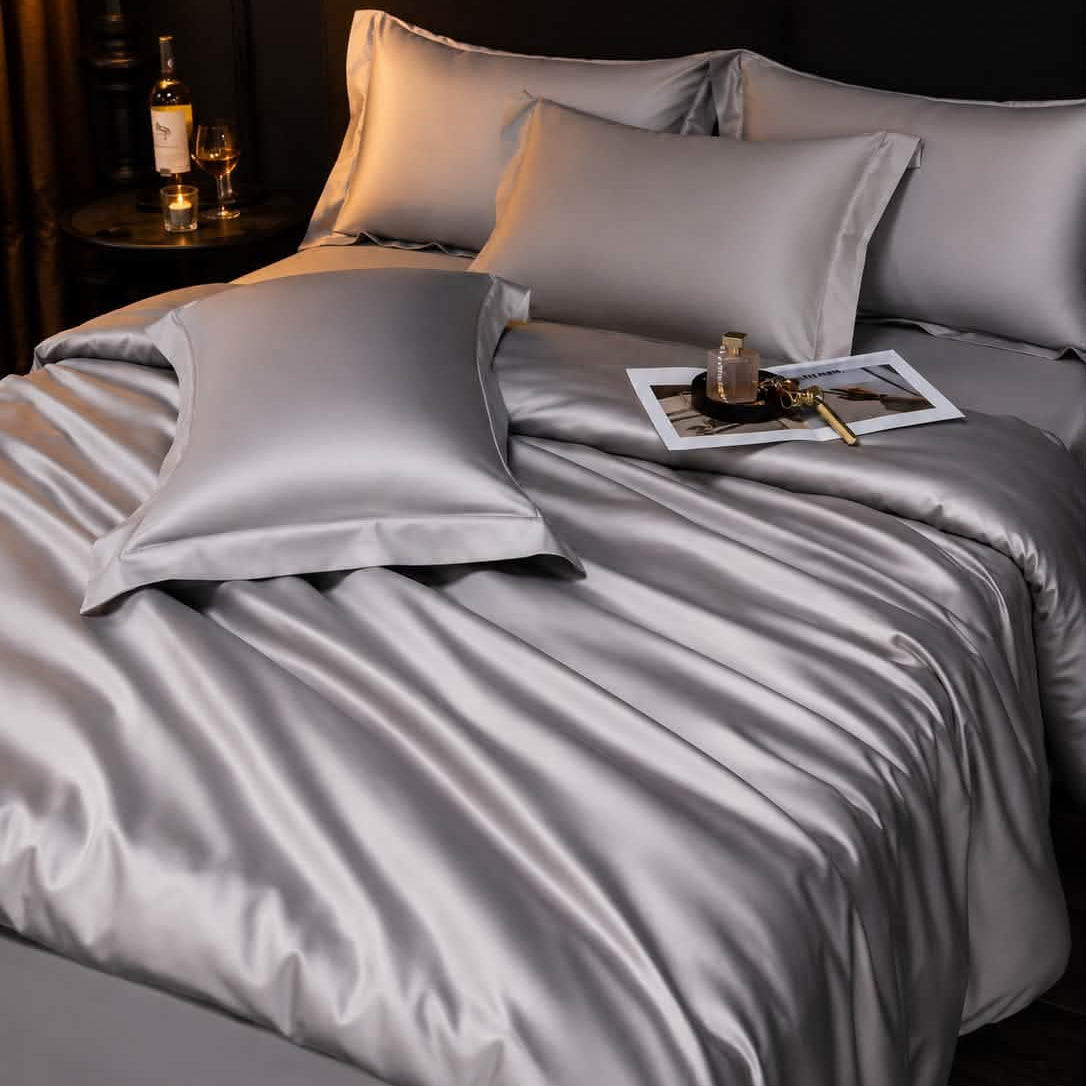 Cotton Jacquard Duvet Cover Set King Size