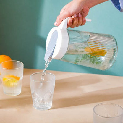 5 Piece Heat-Resistant Glass Water Set