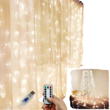 3M × 3M Curtain Lights with Remote