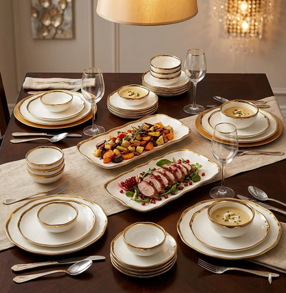 30-Piece Ceramic Dinner Set