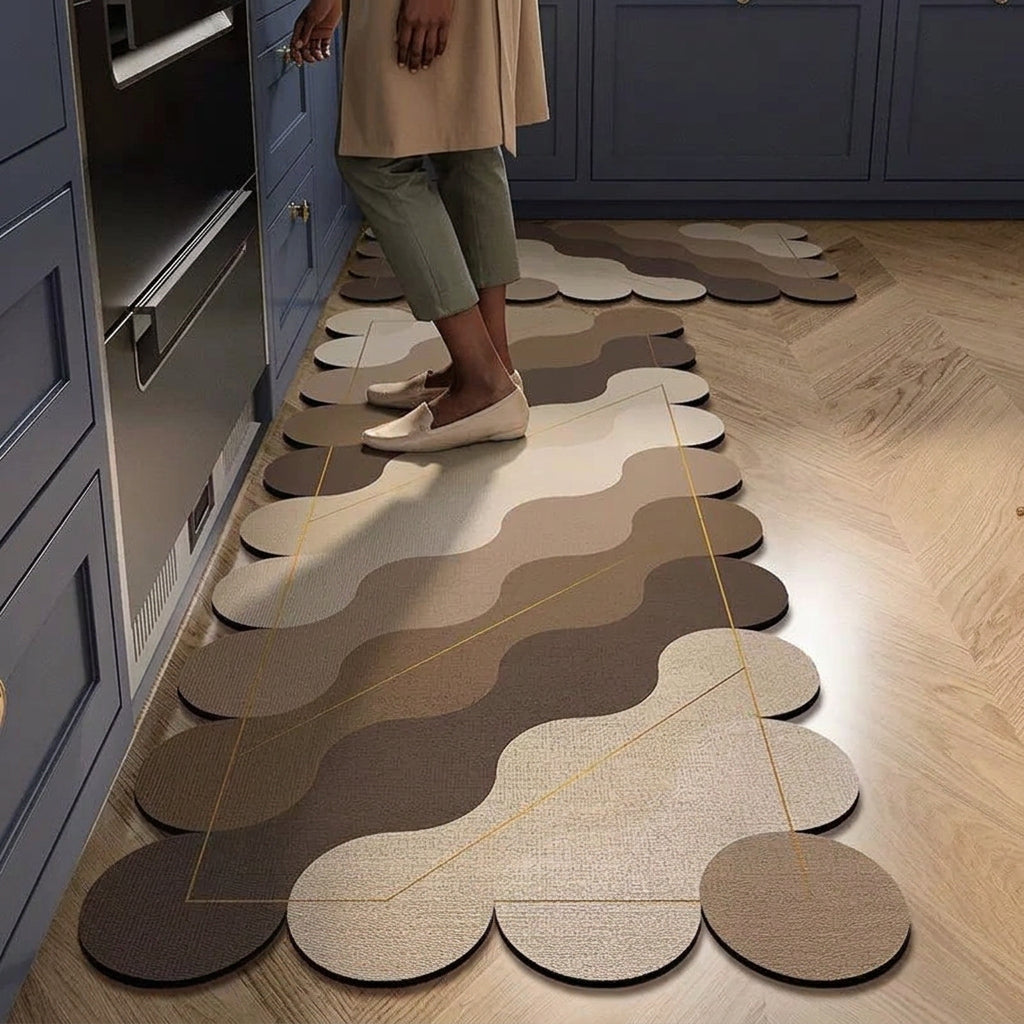 2-Piece Super Absorbent Kitchen Mat Set