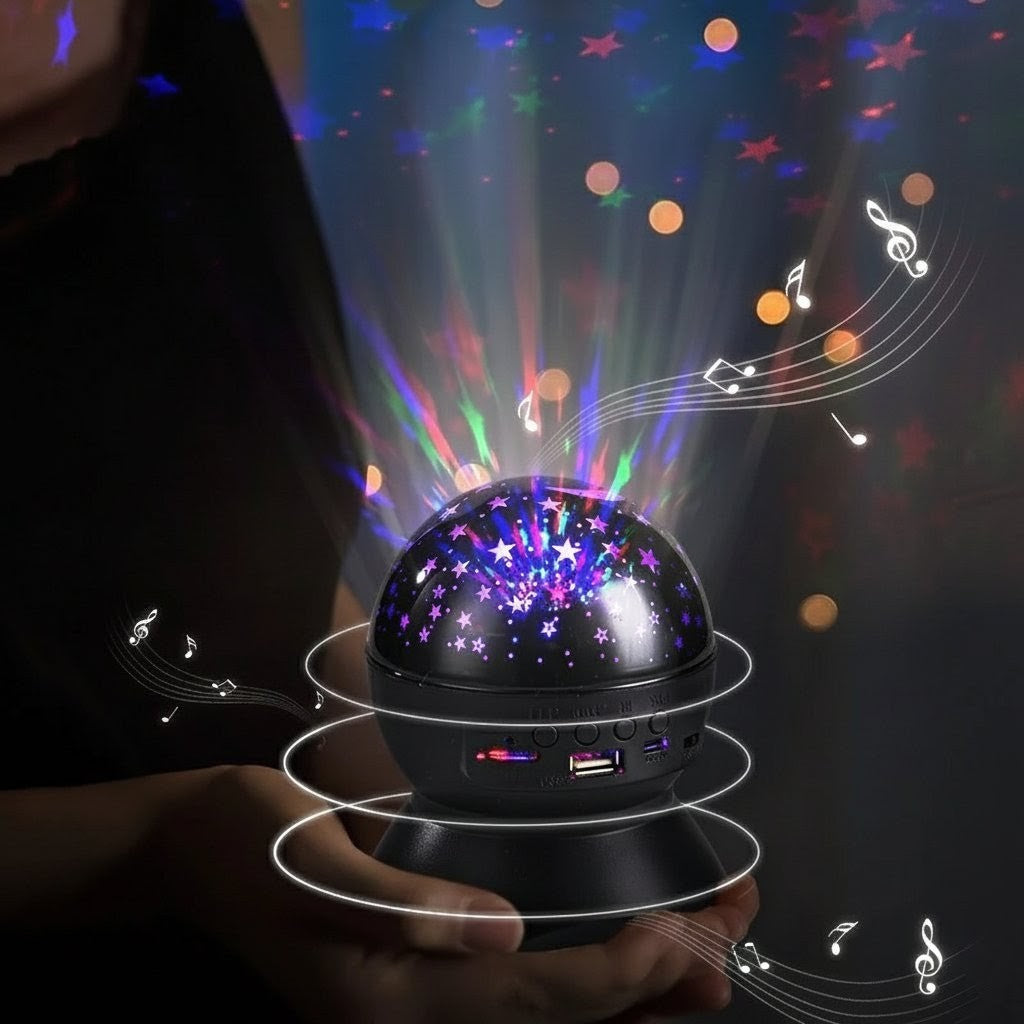 Star Projector Sky Light Bluetooth Speaker