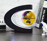Magnetic Floating Globe with World Map
