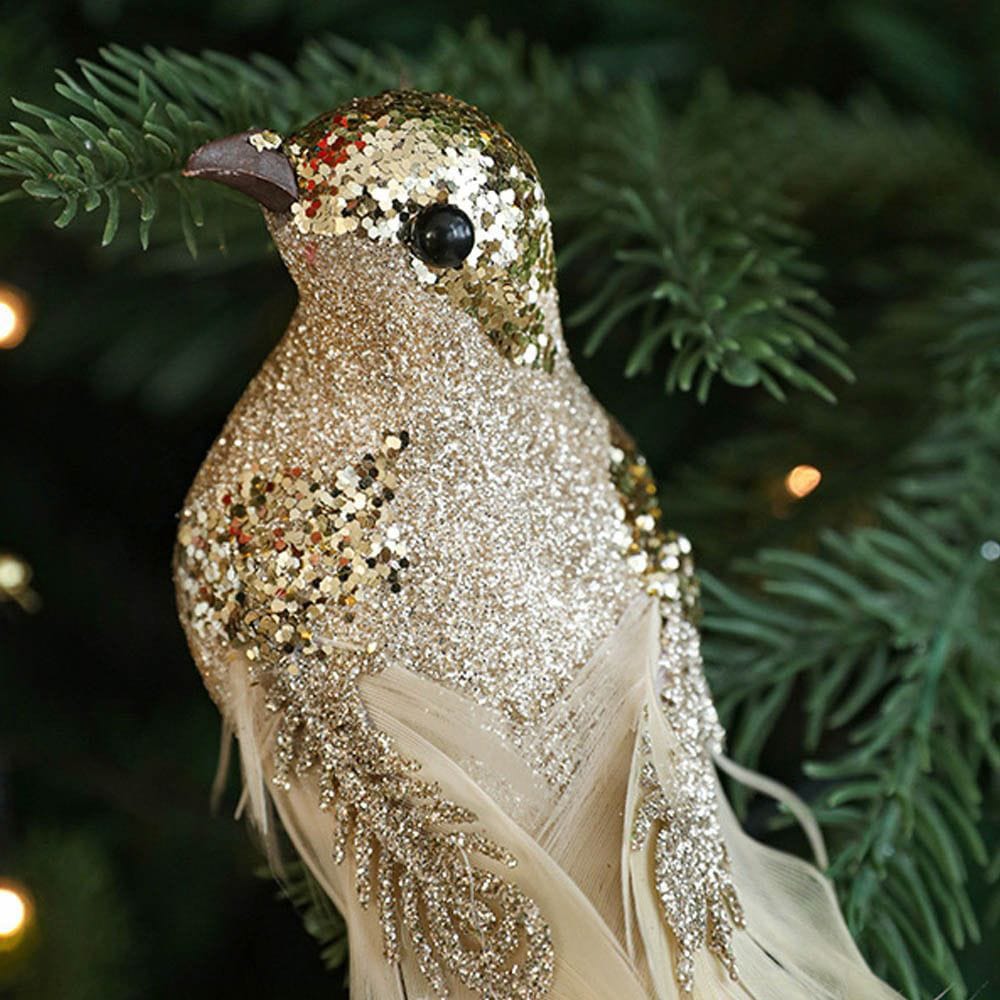 Foam Christmas Bird Ornament Decorative Props